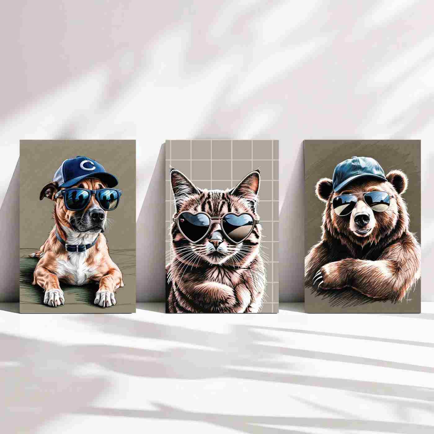 Dieren posters voor kinderen