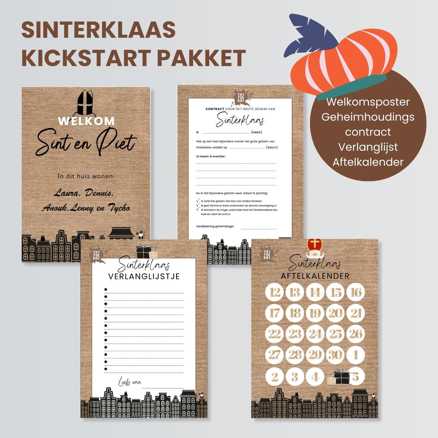 Sinterklaas Kickstart Pakket | Digitaal