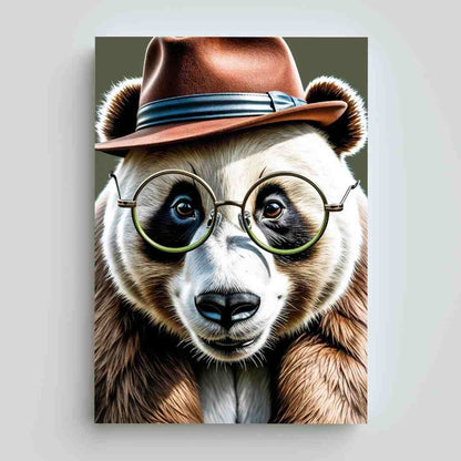 Mr. Bamboo Digitale Poster