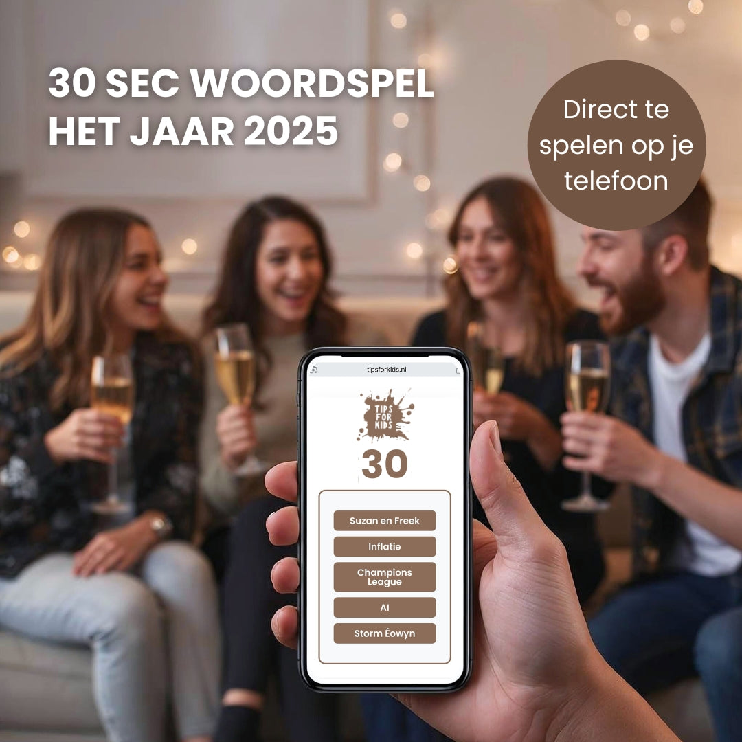 30 Sec Woordspel | Partyspel voor Mobiel, Tablet en Laptop