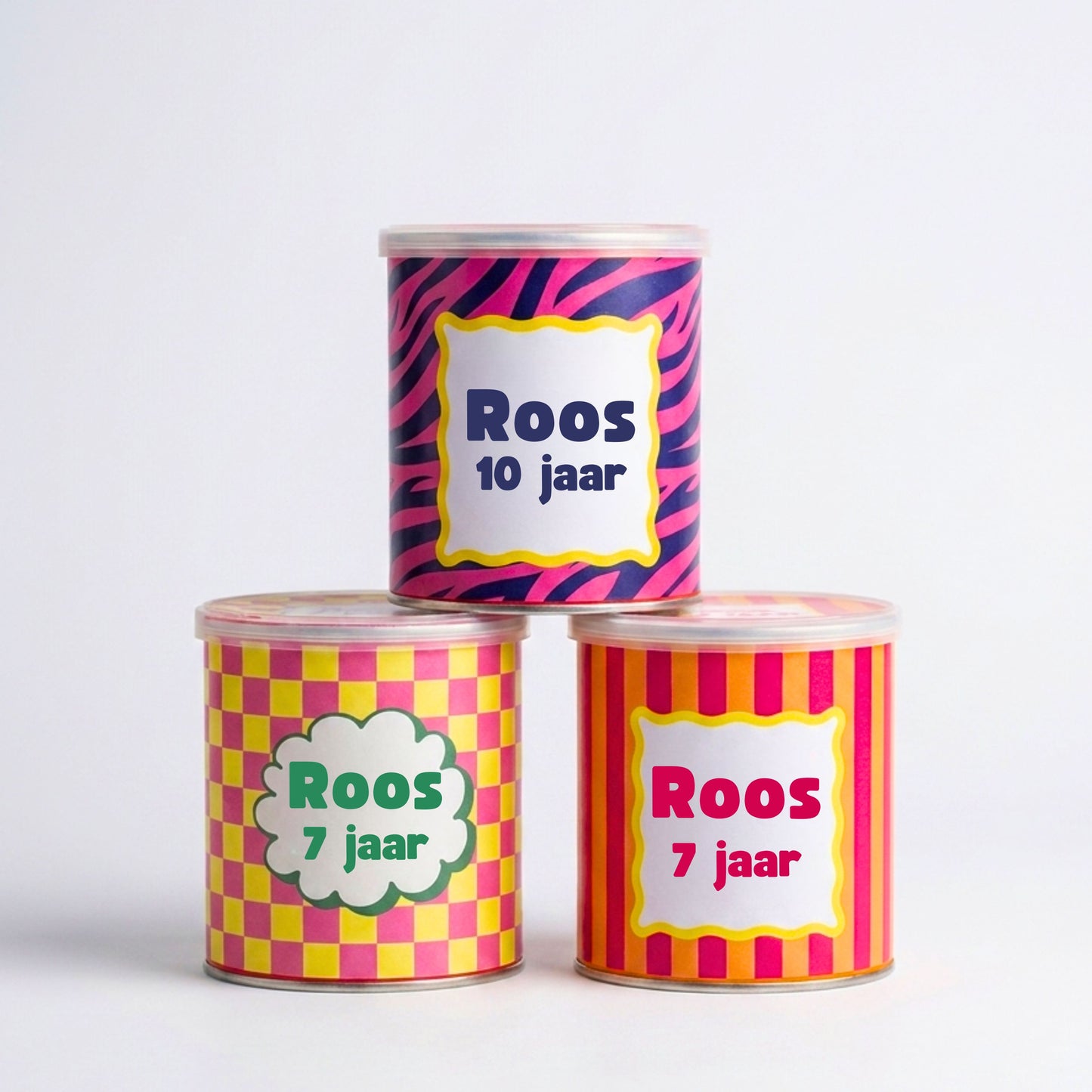 Chipsbus wikkels meisjes | Personaliseerbaar | 3 ontwerpen