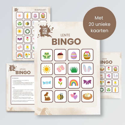 Lente | Pasen digitale Bingo