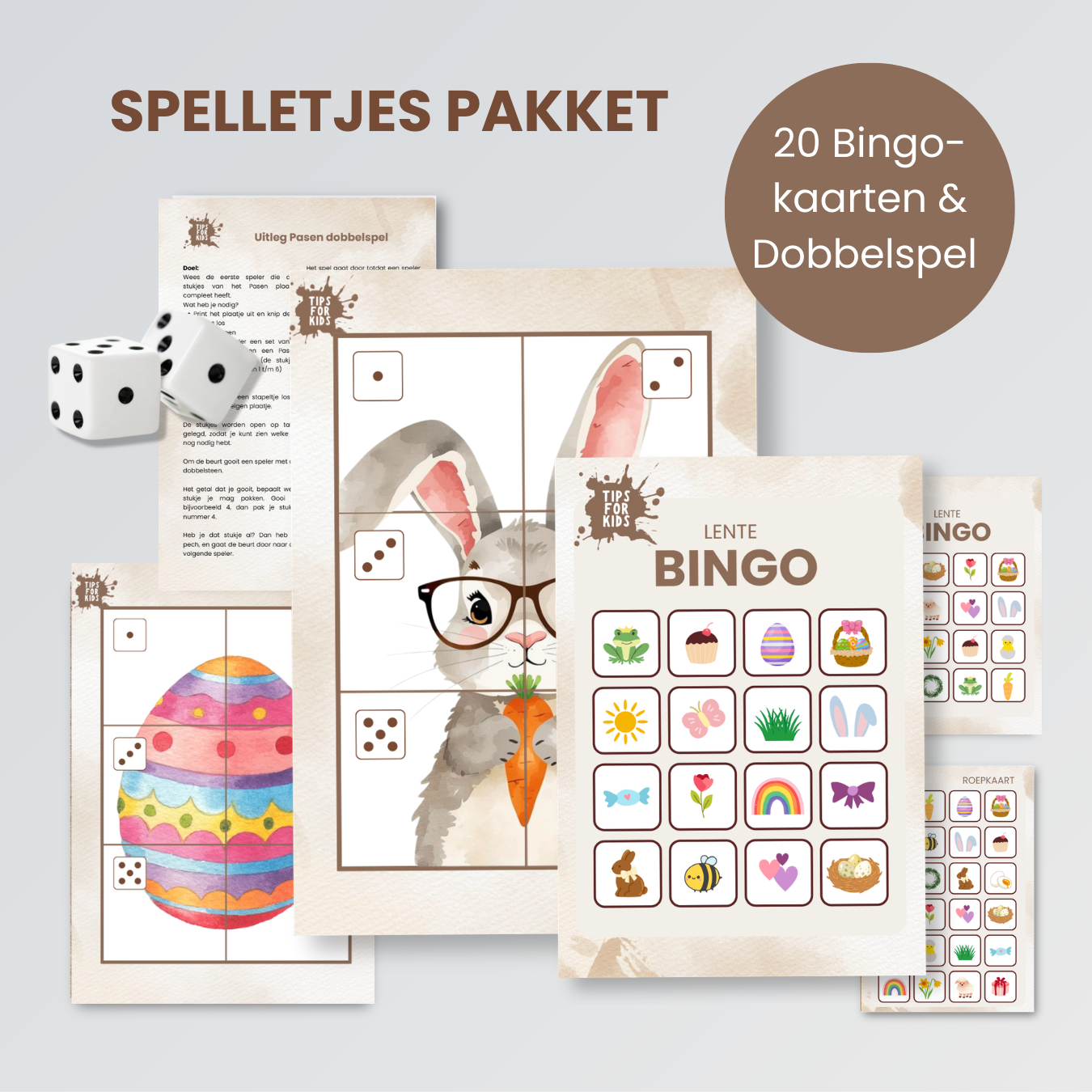 Pasen Spelletjes digitaal pakket