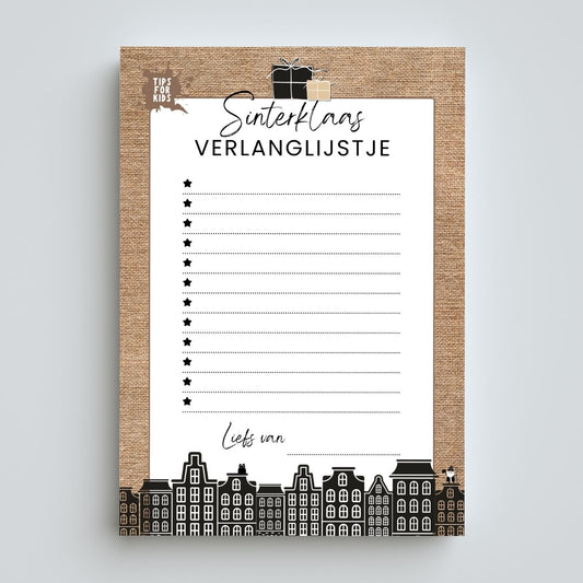 Sinterklaas Verlanglijst