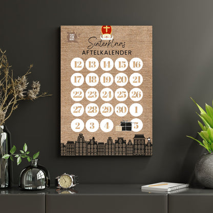 Sinterklaas aftelkalender printable