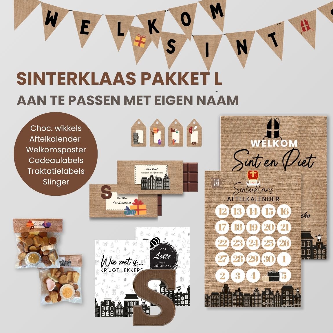 Sinterklaas feest pakket printable