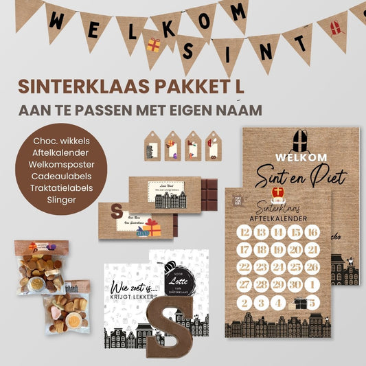 Sinterklaas feest pakket printable