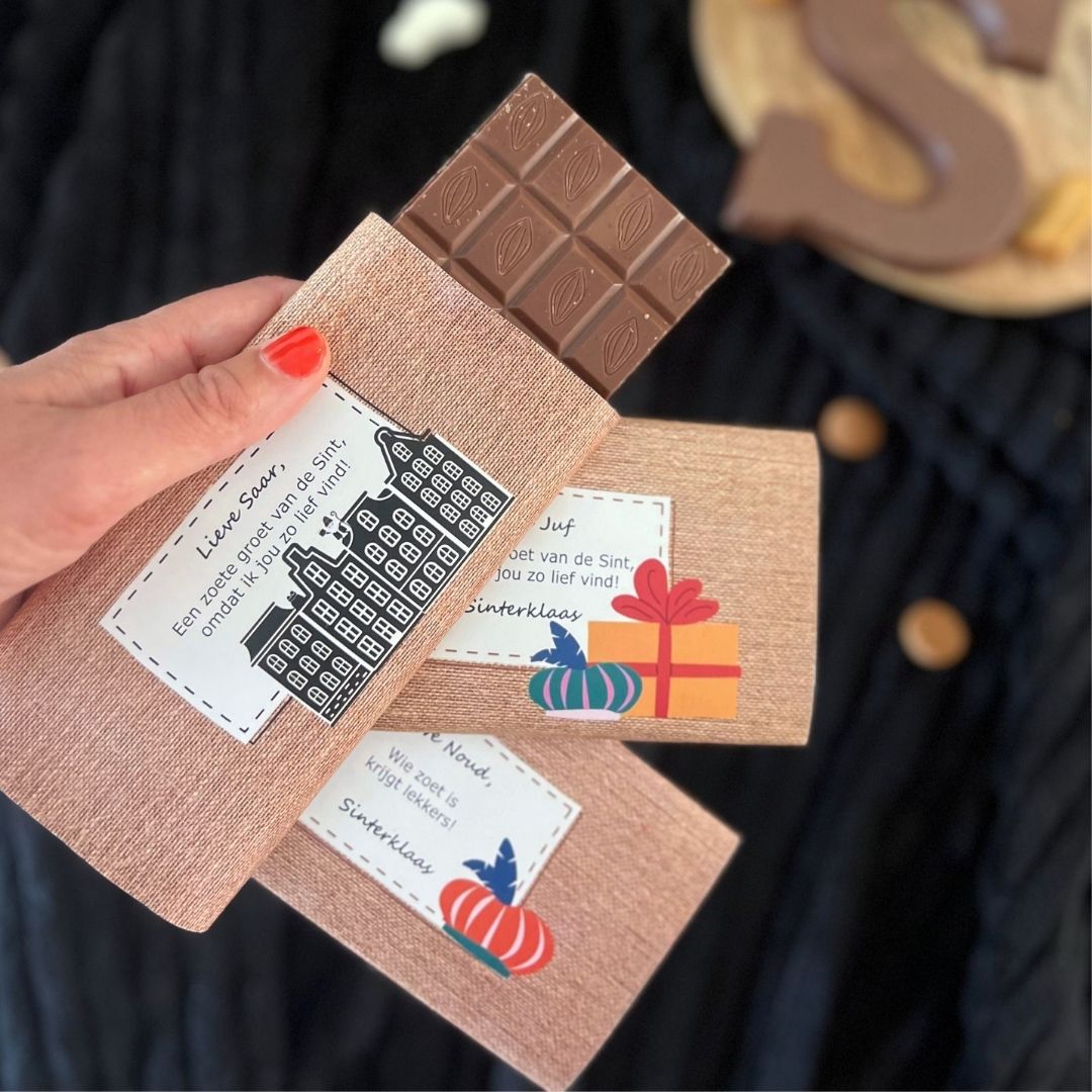 Sinterklaas traktatie set | Personaliseerbaar