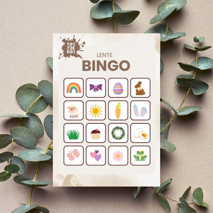 Lente | Pasen digitale Bingo
