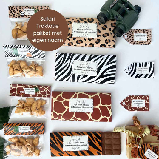 Safari traktatie set